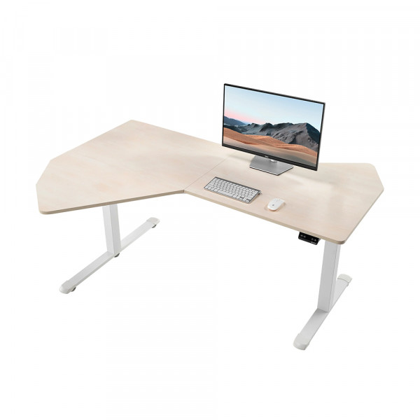 Eureka Ergonomic EDI FS Office Standing Desk, Oak  